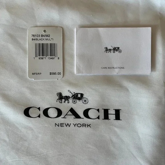 SOLD Coach 1941 Large Tabby Exotic Snakeskin Shoulder Bag w Leather Crossbody - Picture 4 of 16